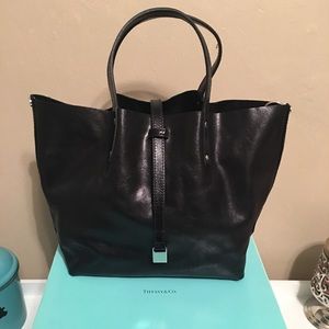 Tiffany & Co. Reversible Suede/Leather Handbag