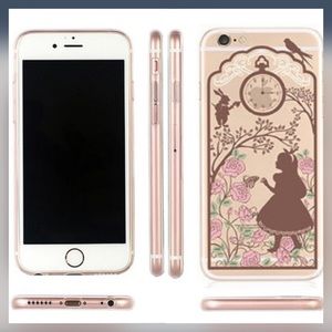 Alice in Wonderland Silicone iPhone 8 Case