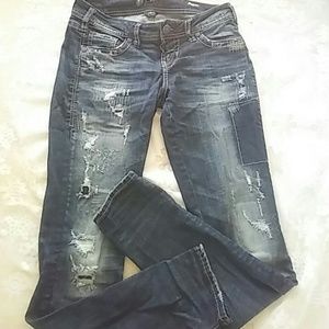 Silver Jean Co Aiko. New never wear