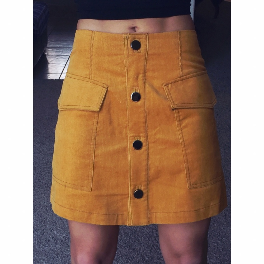 Super Stylish Button Up Skirt