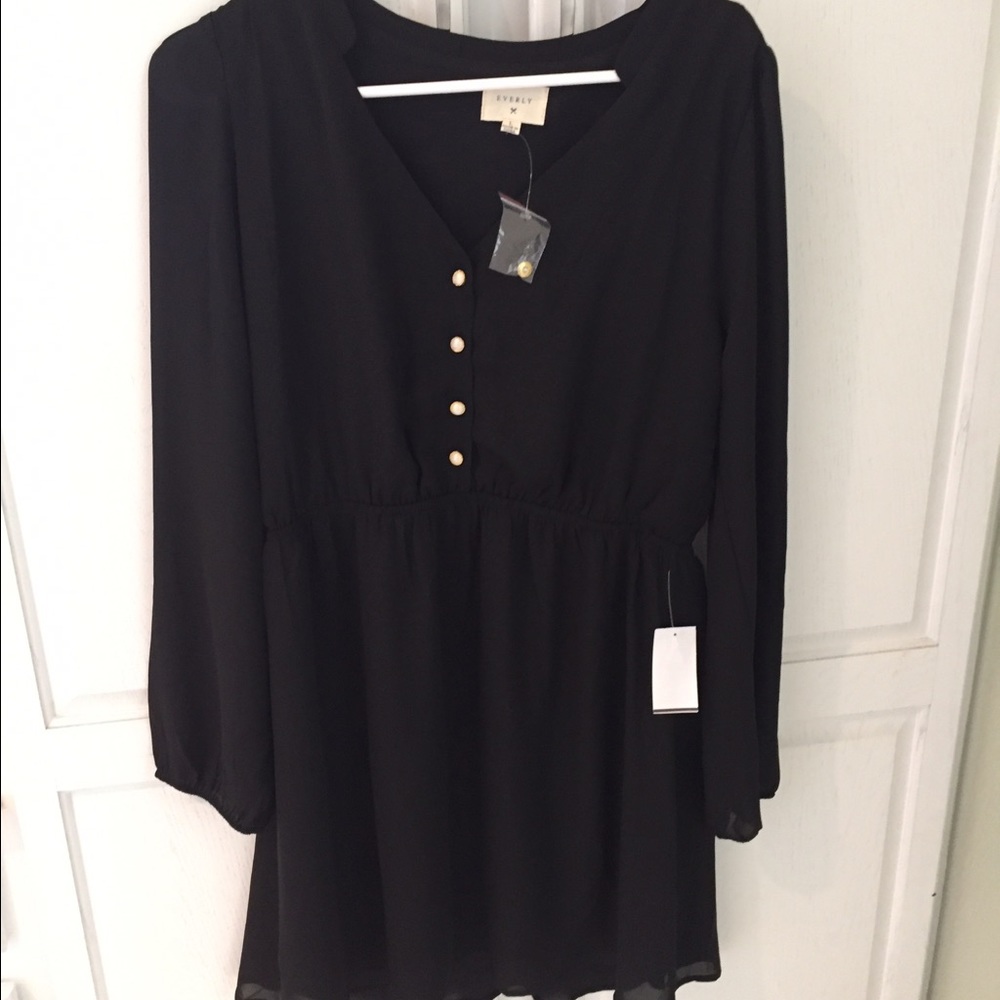 Everly Black Dress