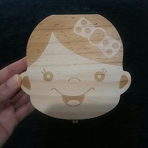 Baby Teeth Organizer Keepsake Box