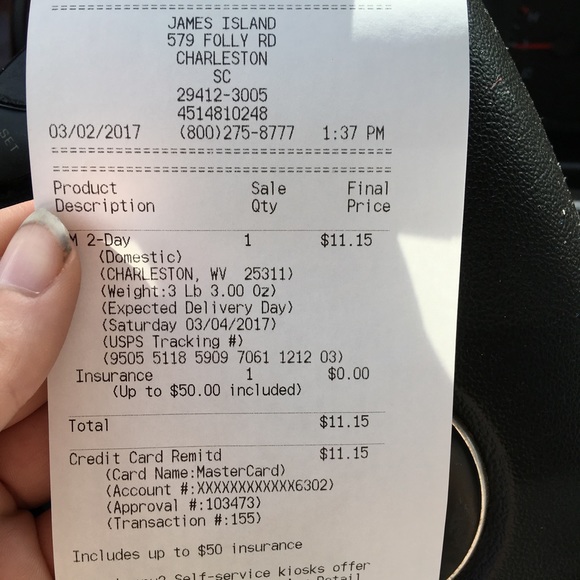 Shipping proof for @givemeyopink