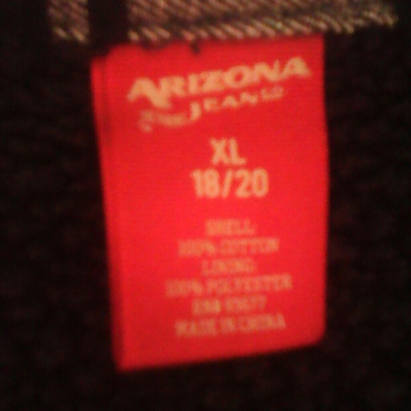 Arizona jeans fully lined boys jacket - Picture 4 of 4