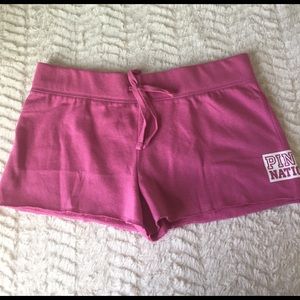 NWOT Victoria Secret Pink Cuff shorts