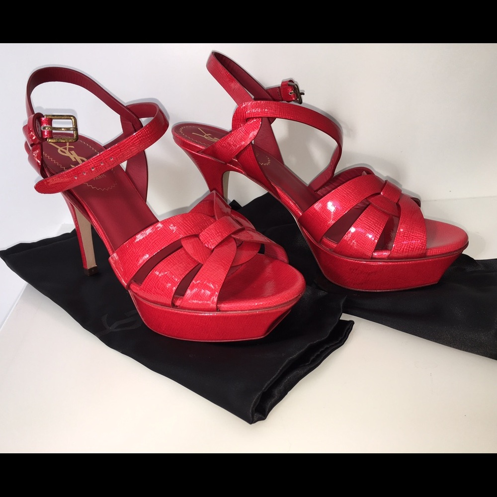 Yves Saint Laurent Tribute 75 Poppy Red Patent