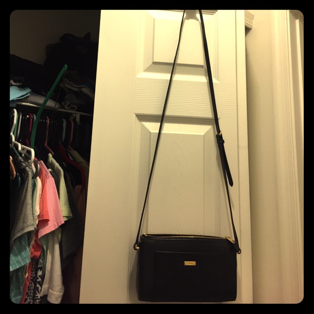 Ralph Lauren black satchel