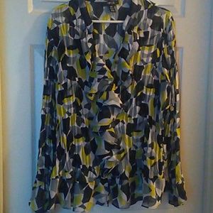 Style&co ruffle blouse