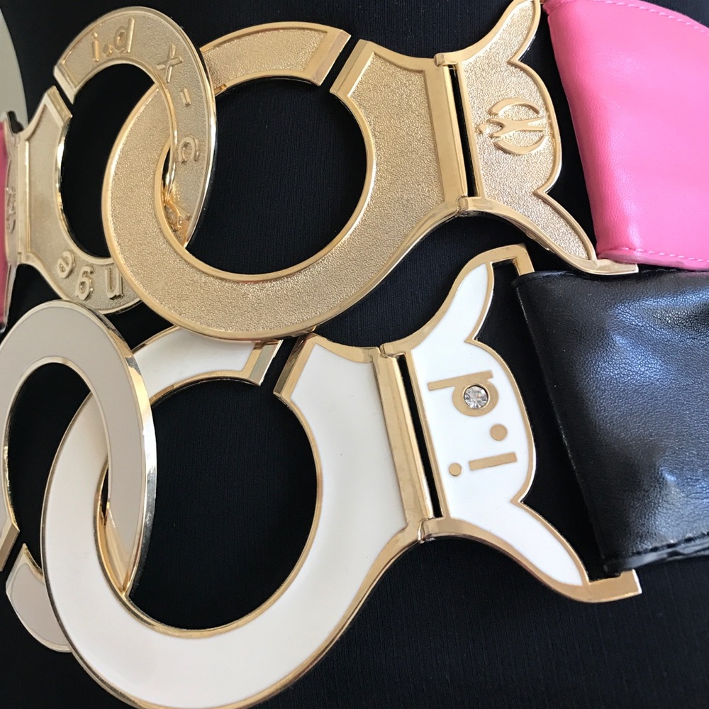 Metal Cuff Belt Set!!
