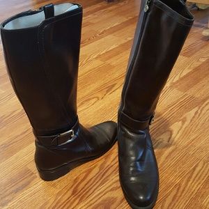 Aigner dark brown boots
