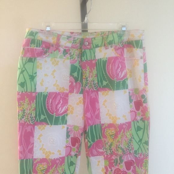 LILLY PULITZER Cotton Pants - Picture 2 of 4