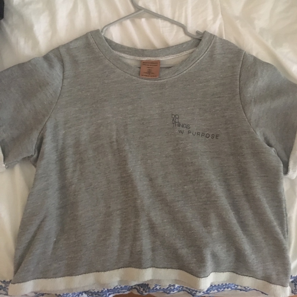 goodhYOUman fleece crop top