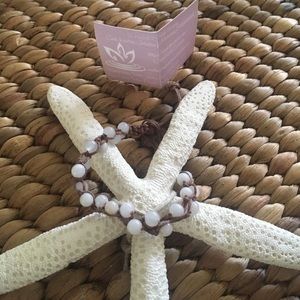 Authentic Snow Quartz bracelet