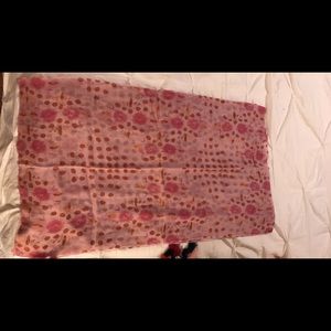 Beautiful Pink Lulie Wallace Scarf