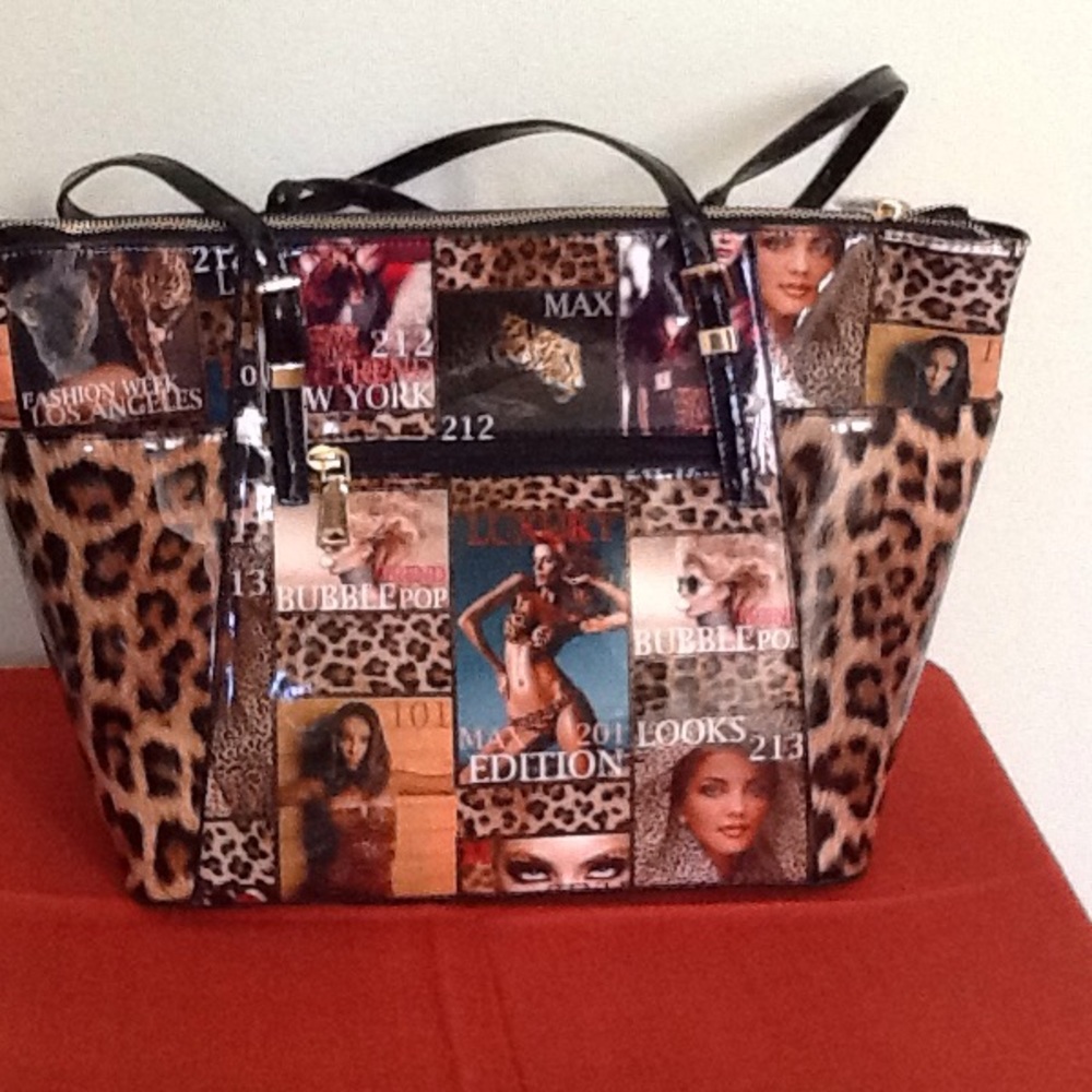 ❌SOLD❌ LAST ONE‼️ Vegan Patient Leather Tote