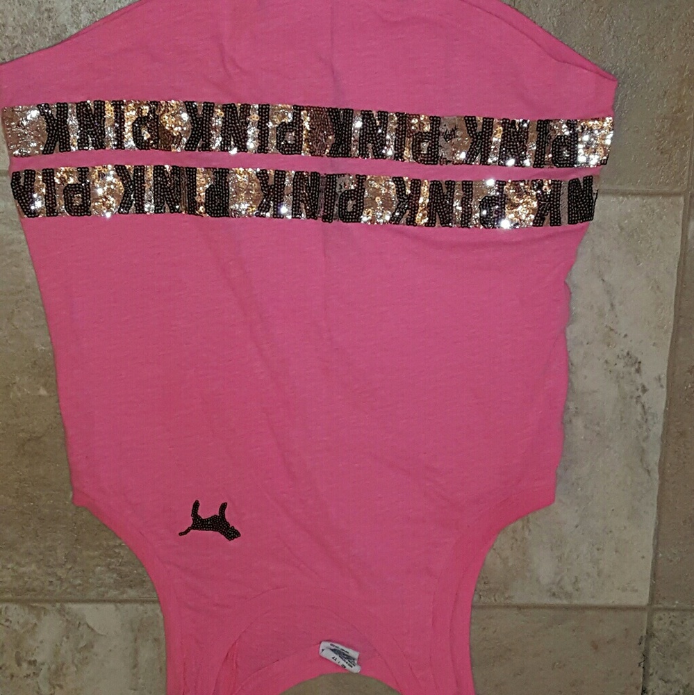 Pink tank top