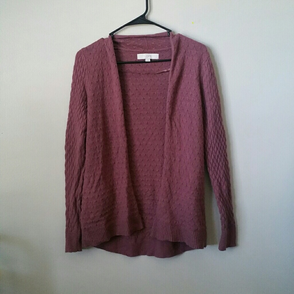 Rosy Knit Cardigan