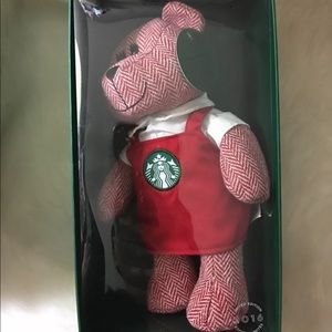 STARBUCKS LIMITED EDITION 2016 BEARISTA TEDDY BEAR