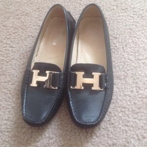 Hermes Black Loafer Size 6