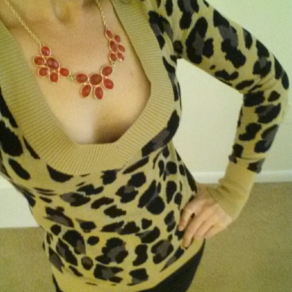 Leopard print Sweater