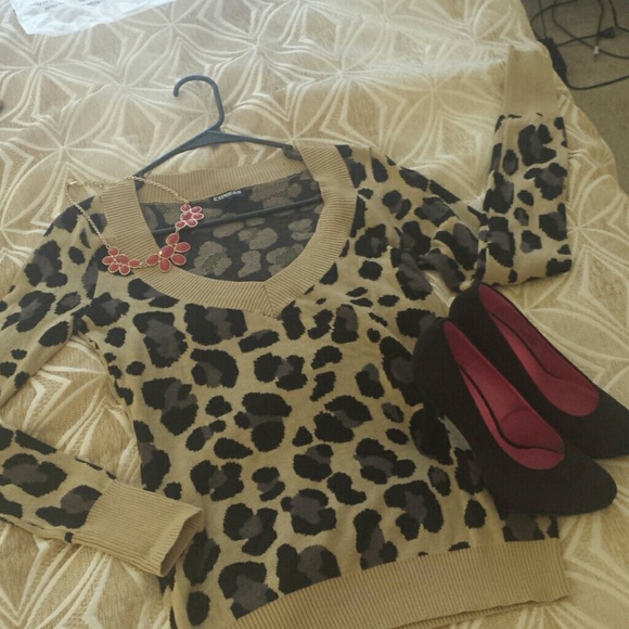 Leopard print Sweater - Picture 3 of 4