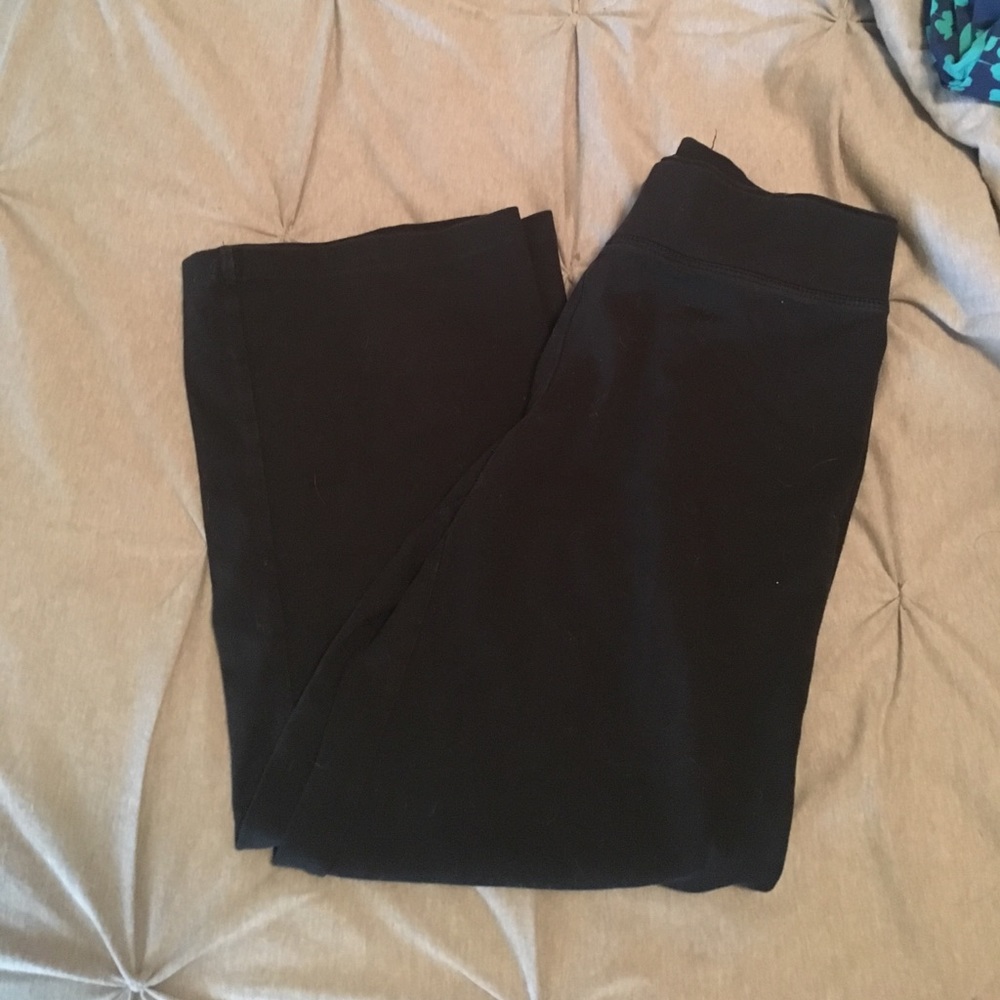 Black work out pants