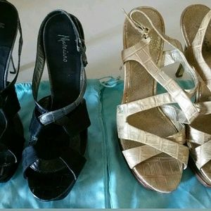 2 Pairs Marciano Heels Size 9