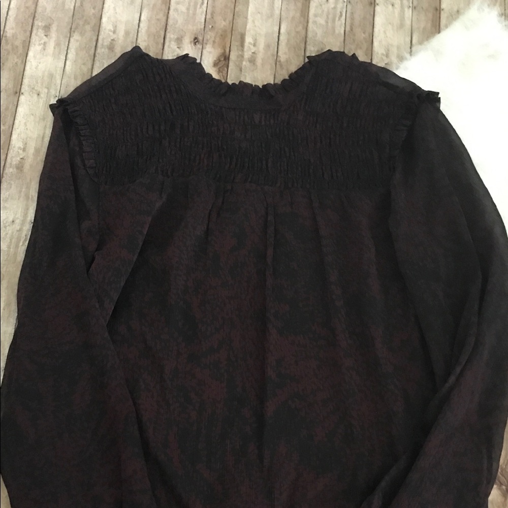 WHOWHATWEAR Sheer Top