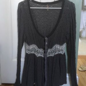 Snap up cardigan from free people