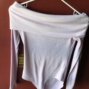 Forever 21 off the shoulder body suit