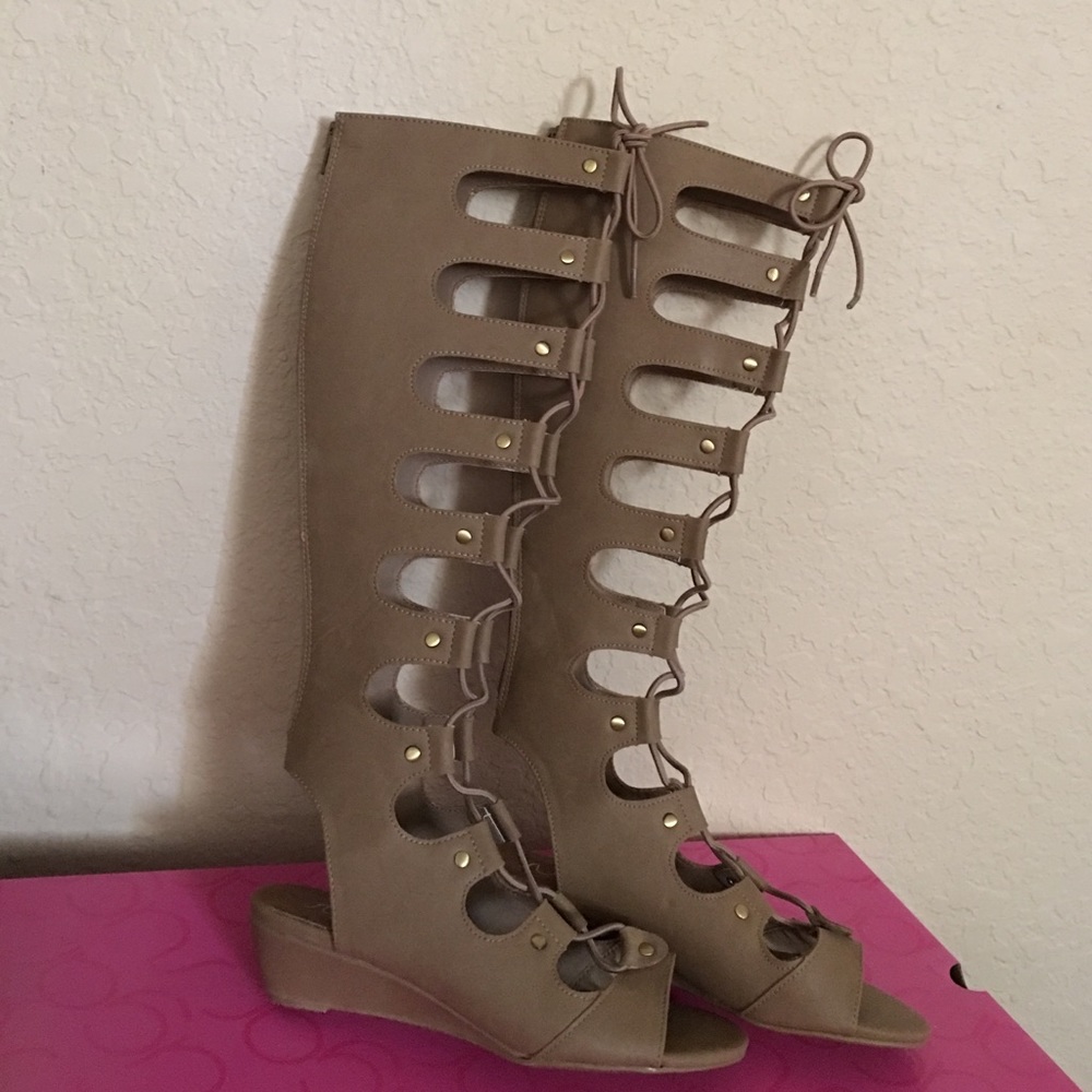 ❌SOLD❌ Tall Wedge Gladiator Sandals