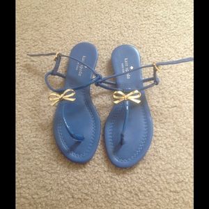 Kate Spade Blue Sandals Size 6