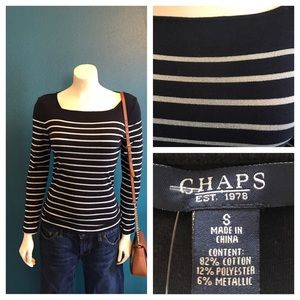 Striped Long sleeve top by Chaps