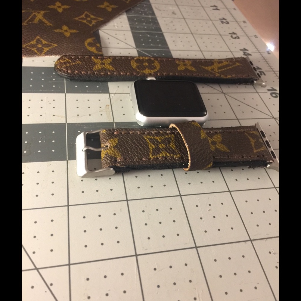 Authentic Monogram Louis Vuitton Apple Watch Band