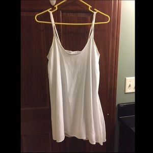 White Tank Dress