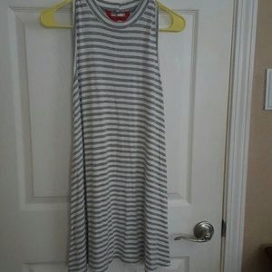 Womens sleeveless tshirt dress.
