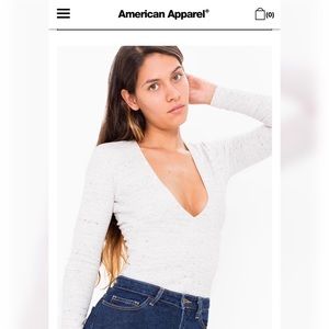 American Apparel Venture Top
