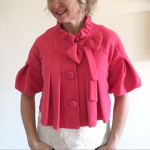 Ryu / Anthropologie Wool Blend Short Coat