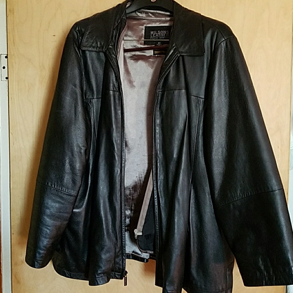 Leather jacket