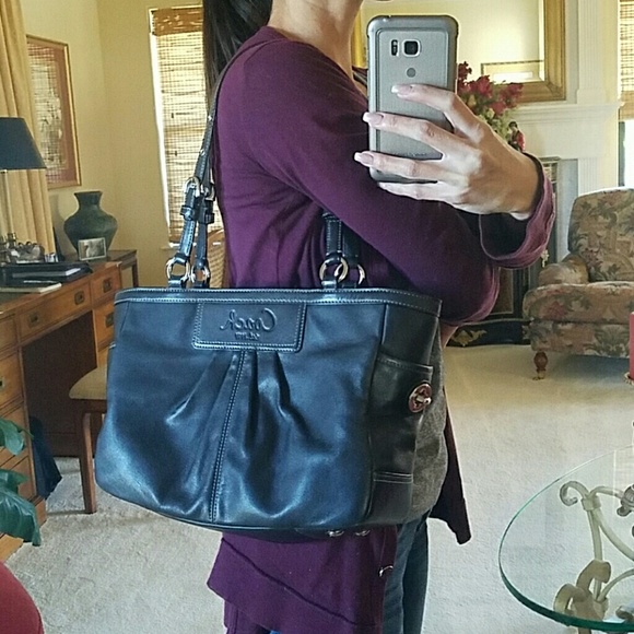 COACH® CY | Large City Tote Bag In Maxi Signature Canvas  Coach Tote