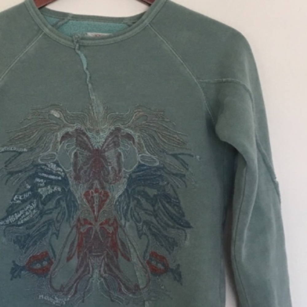 Vintage 80s artsy French Connection sweatshirt
