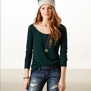 American Eagle Mistletoe Sweater