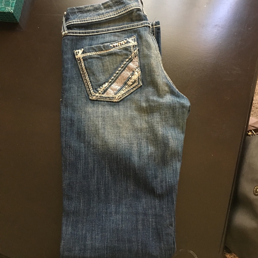 BKE Denim faded bootcut jeans (size 27R)