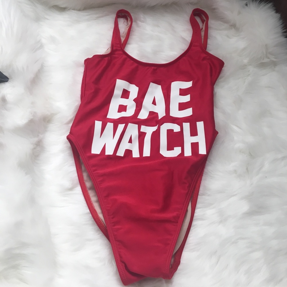 Private Party Bae Watch monokini size s/m
