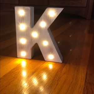 Marquee 'K'