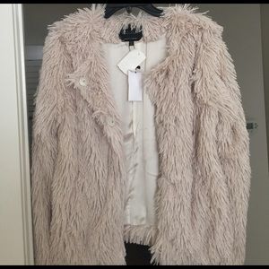 Revolve Sanctuary faux fur jacket
