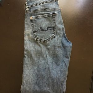 7 For All Mankind Faded Blue Jeans ( Size 26)
