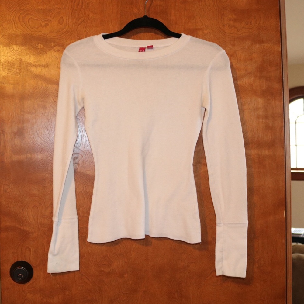 Thermal waffle long sleeve
