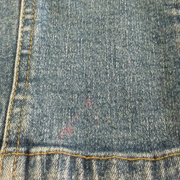 Pocketed Denim Pleated A-line Skirt - Picture 5 of 5