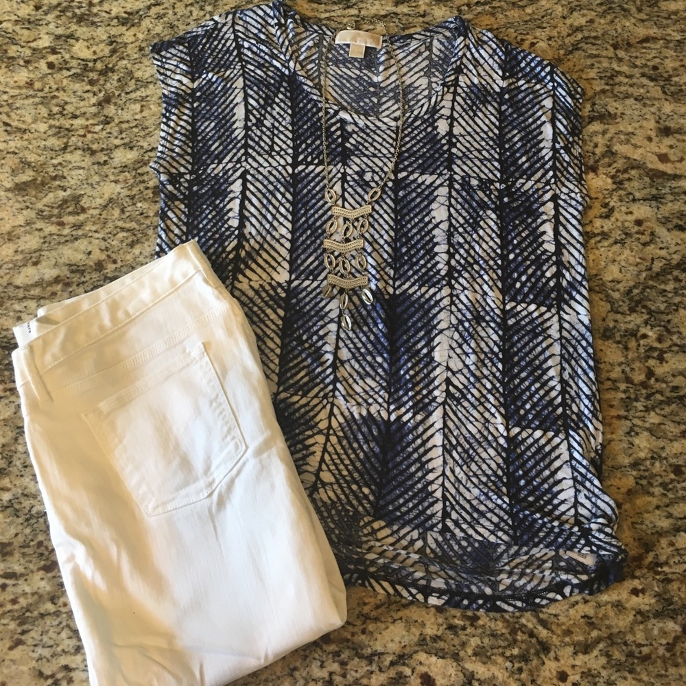 Michael Kors Tie Dye Tank Top